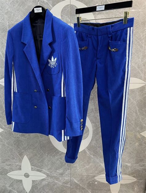 traje gucci x adidas|Gucci X Adidas price.